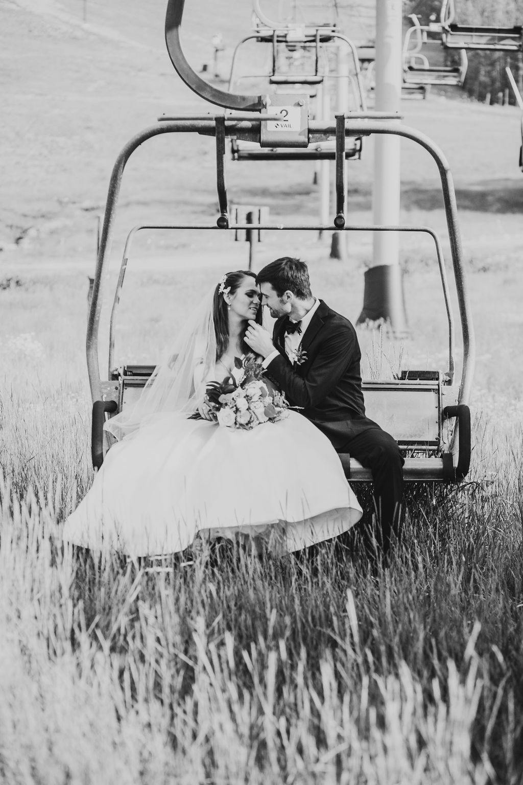 Larkspur Wedding Venue Vail Colorado Mountain Wedding Chair Lift