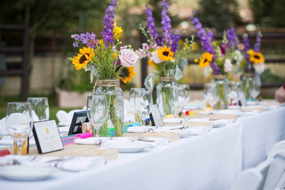 Larkspur Vail Colorado Outdoor Spring Dining