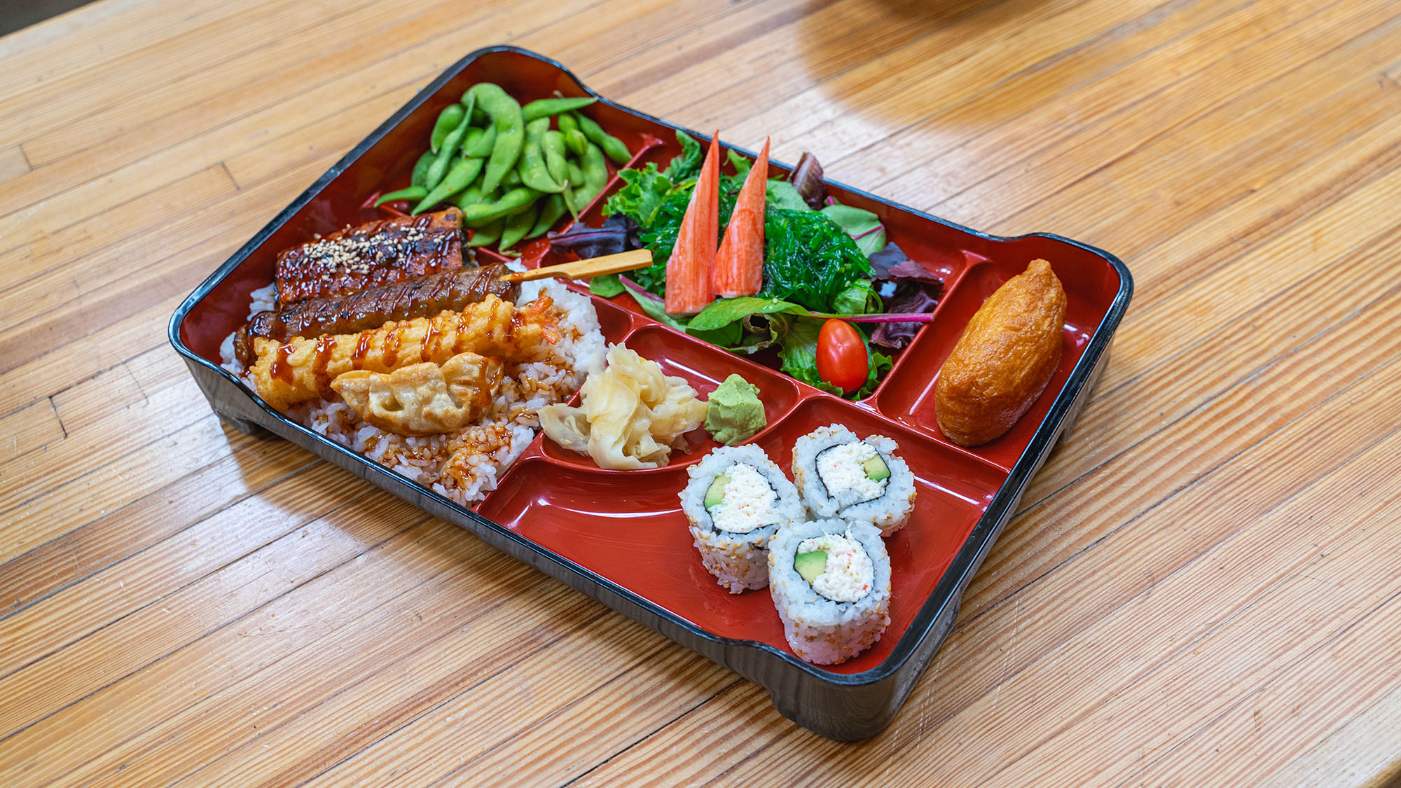 bento box meal