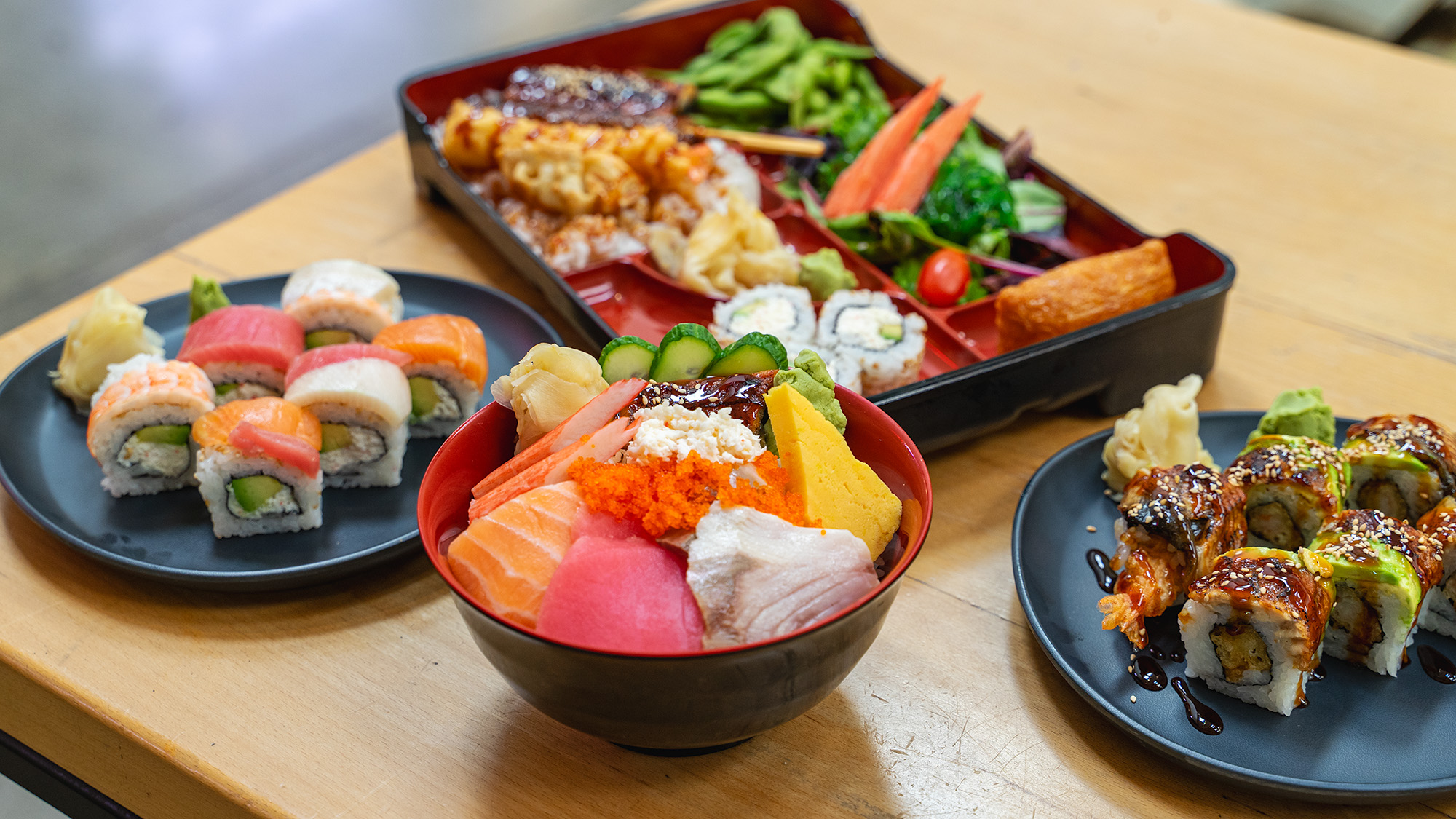 fresh sushi