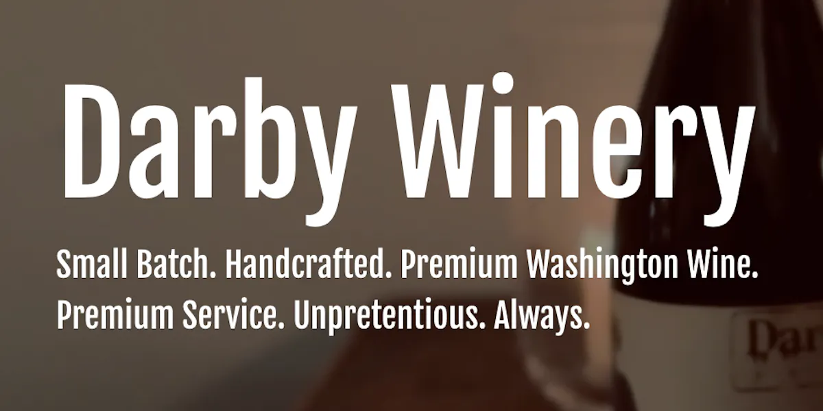 Driftwood x Darby Winery Dinner