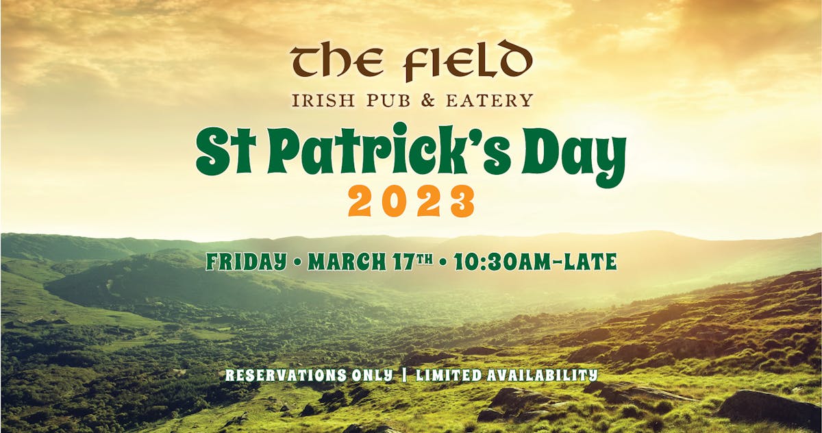 St Paddys Day at The Field