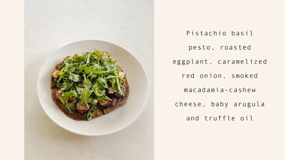 a close up of food on a table