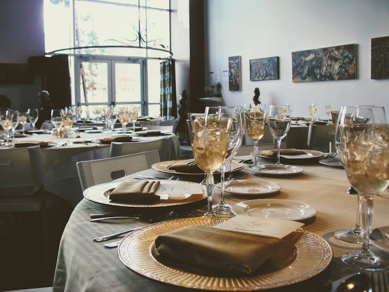 Rehearsal Dinners Create Catering and The Dining Studio in
