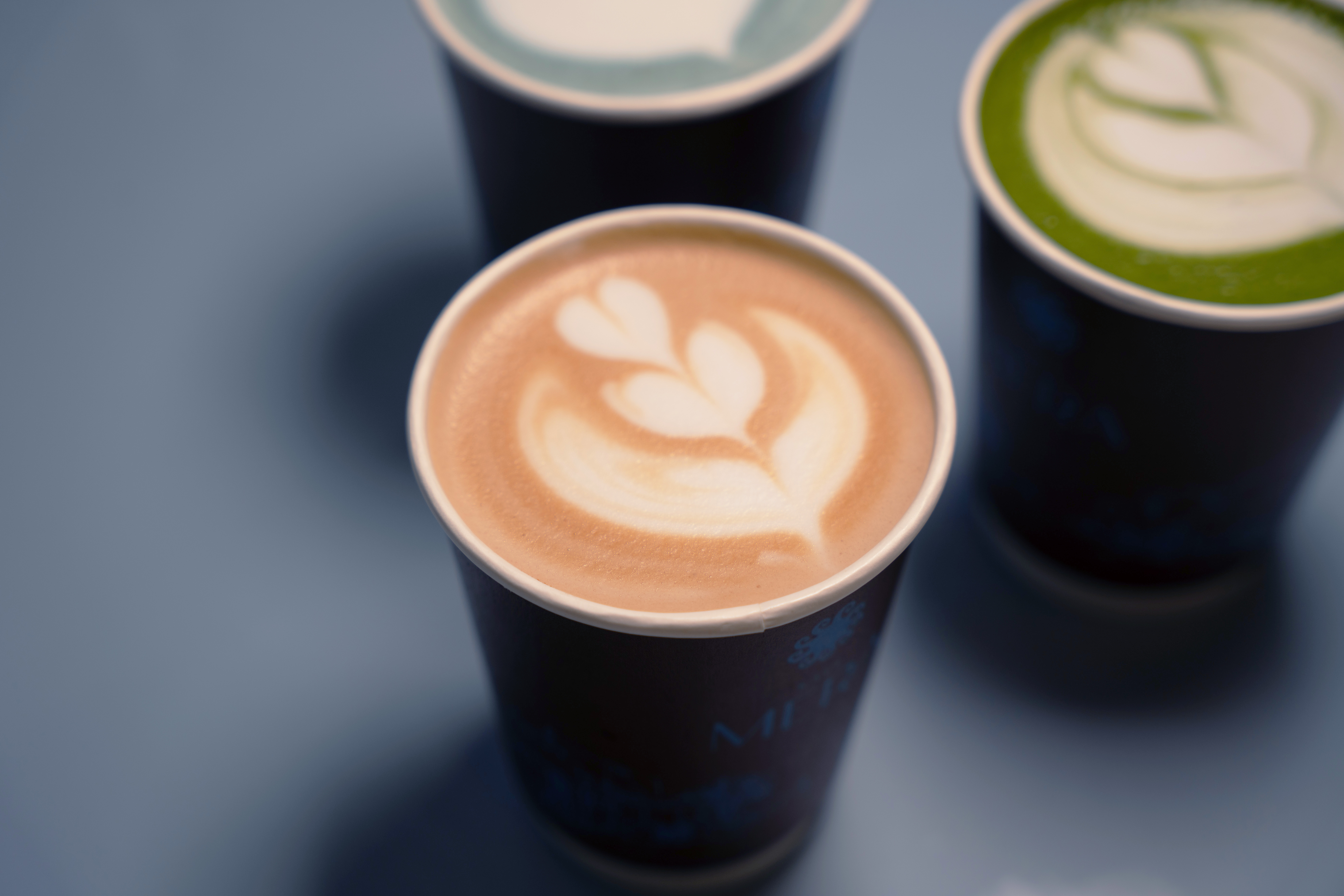 a close up of coffee