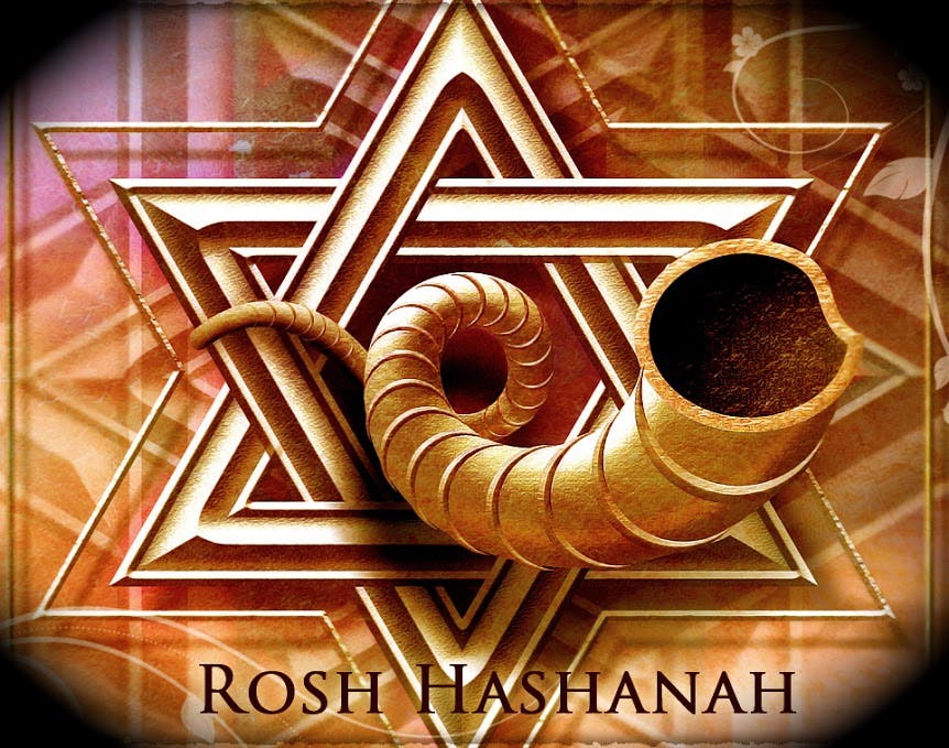 a graphic poster of a jewish celebration