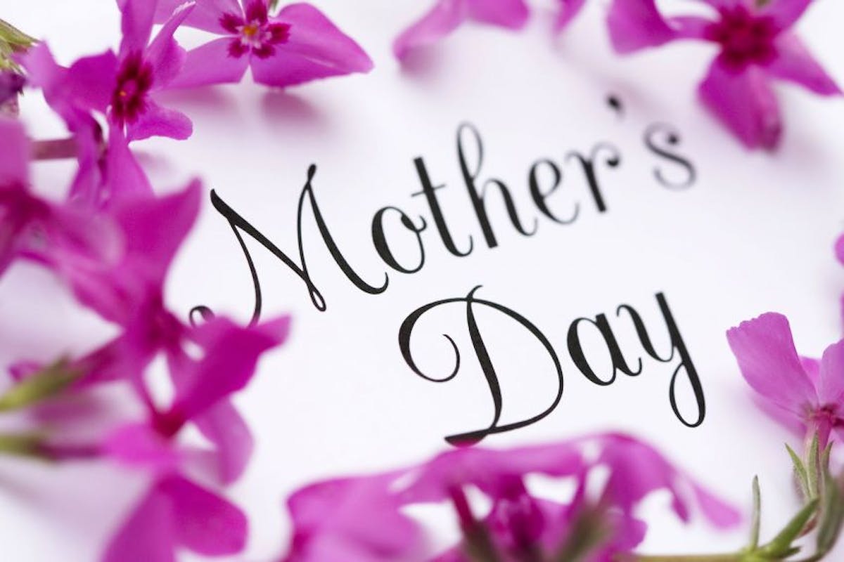 a graphic illustration of mother's day