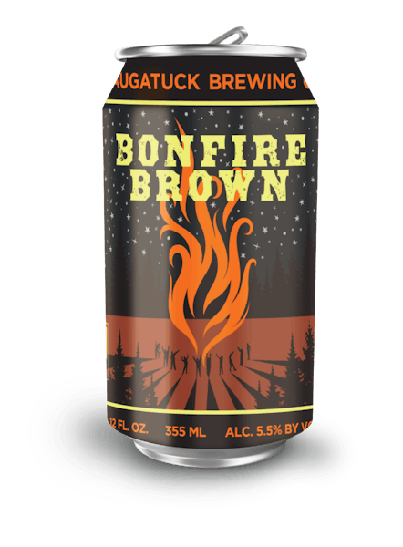 Bonfire Brown Saugatuck Brewing Company Brewery in MI
