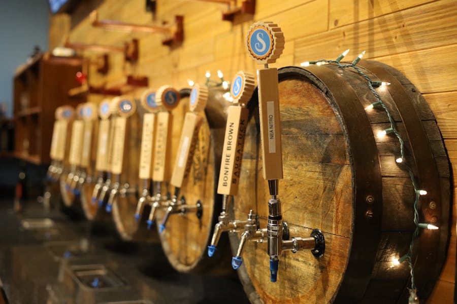 Barrel Room at SBC Douglas Saugatuck Brewing Company in MI