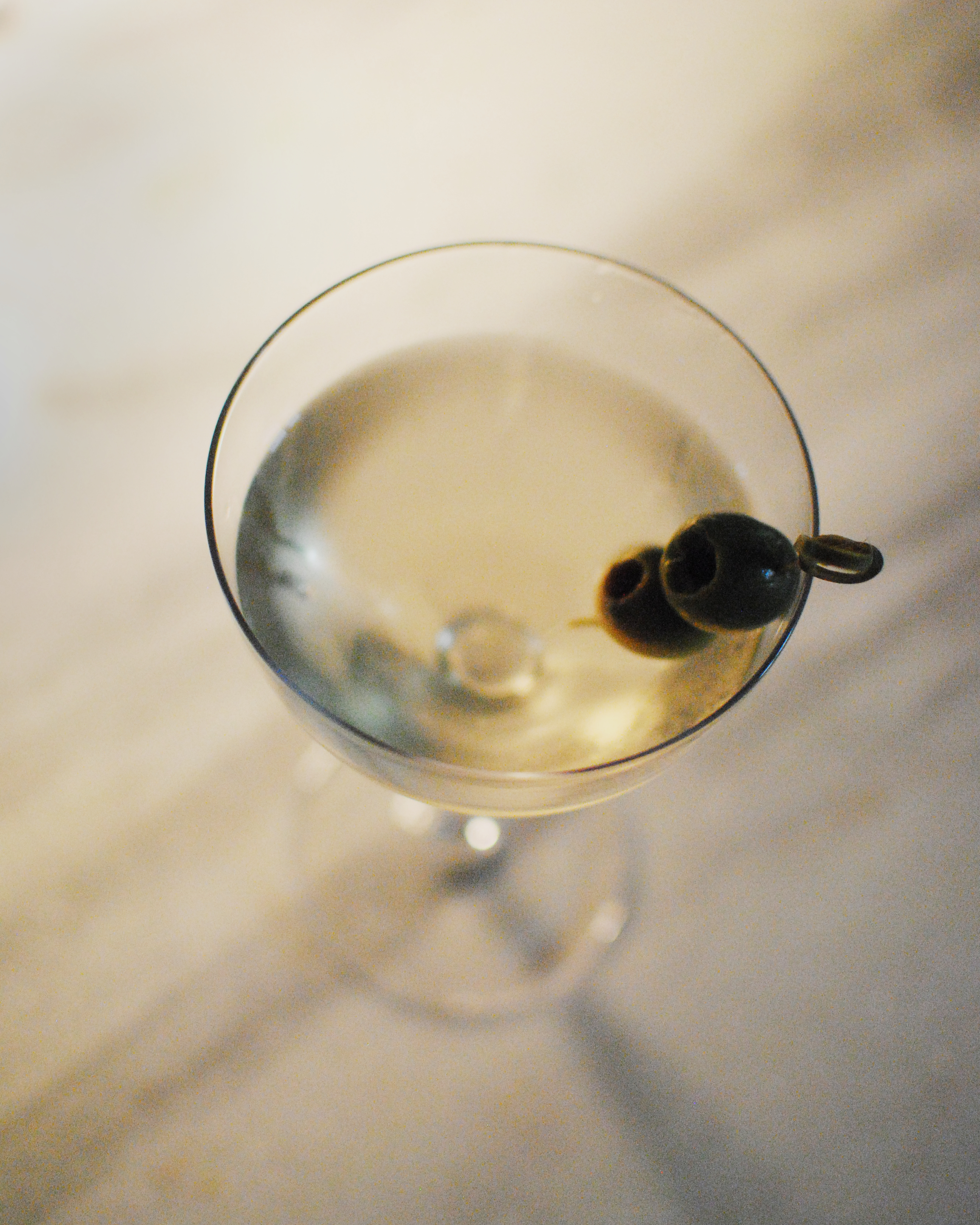 a small glass cup