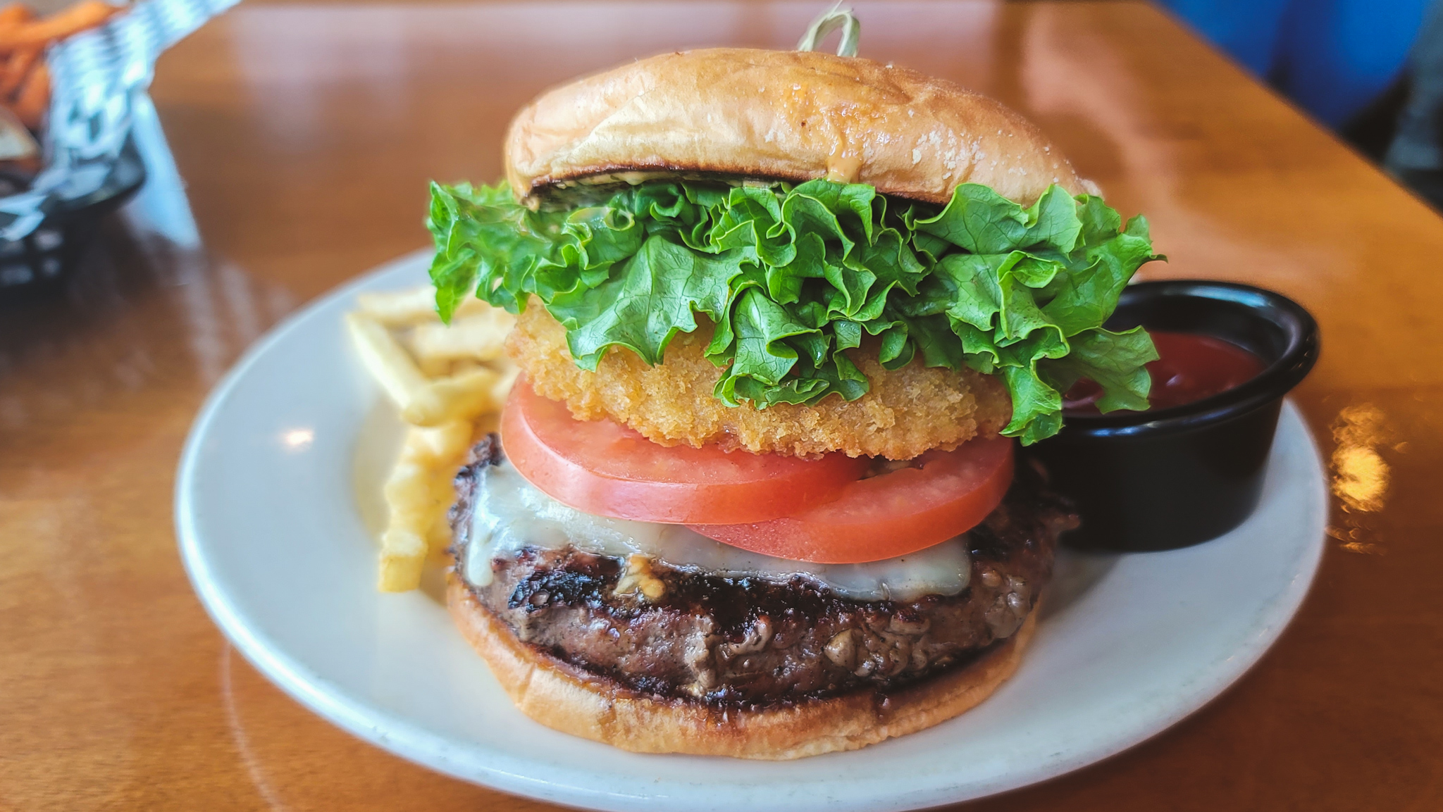 a sandwich on a plate