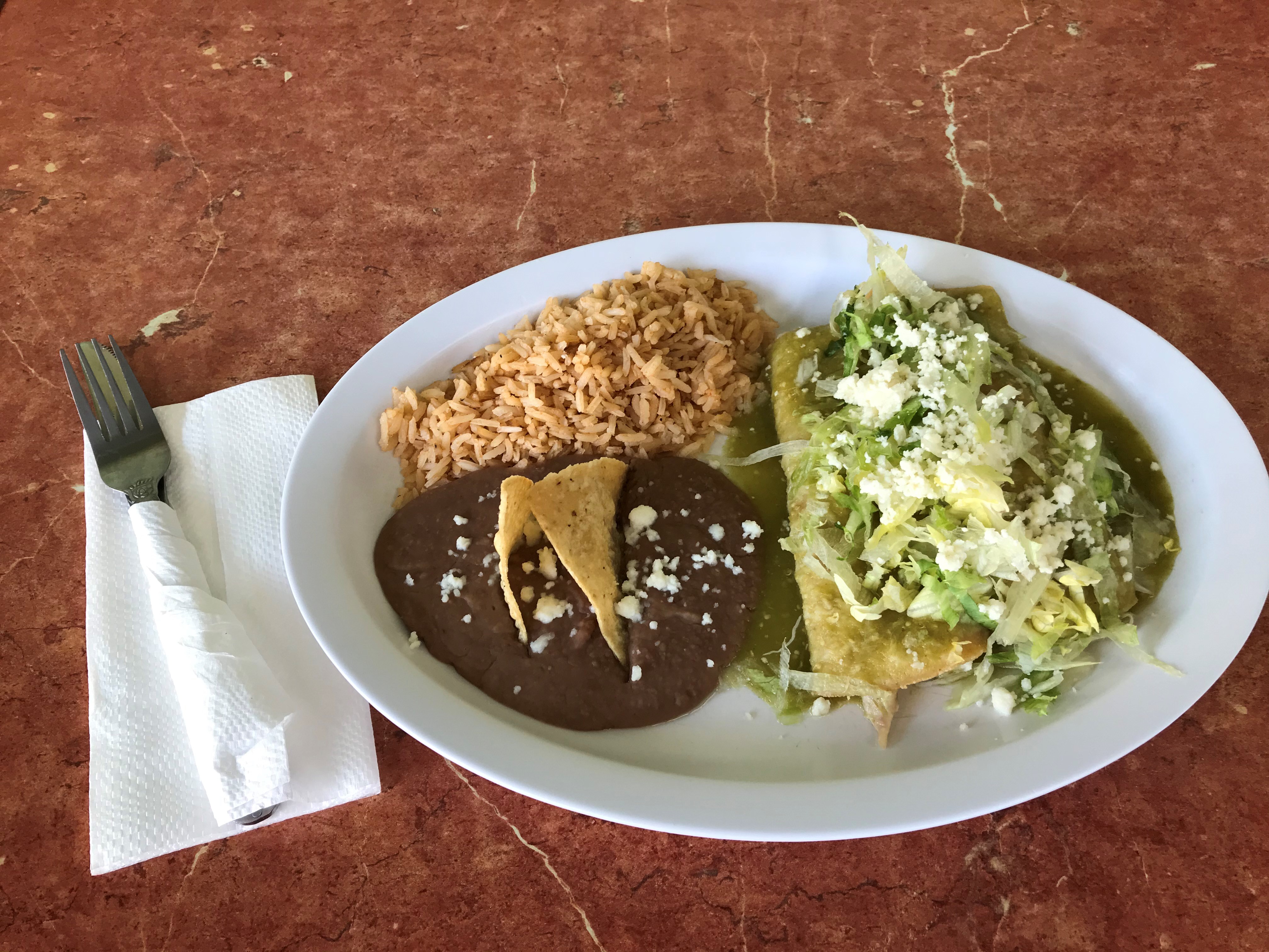 Enchiladas Verdes