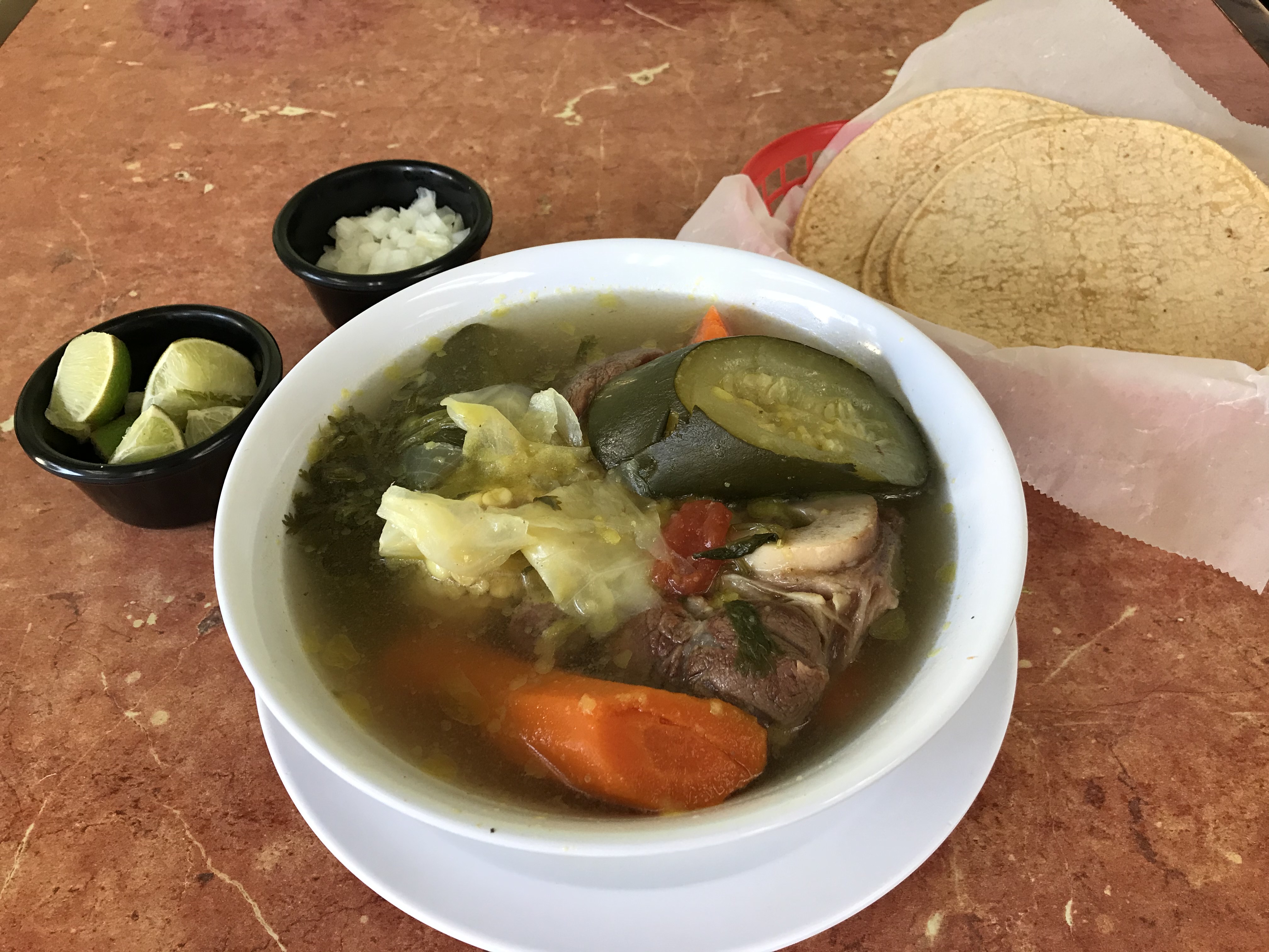 a bowl of soup