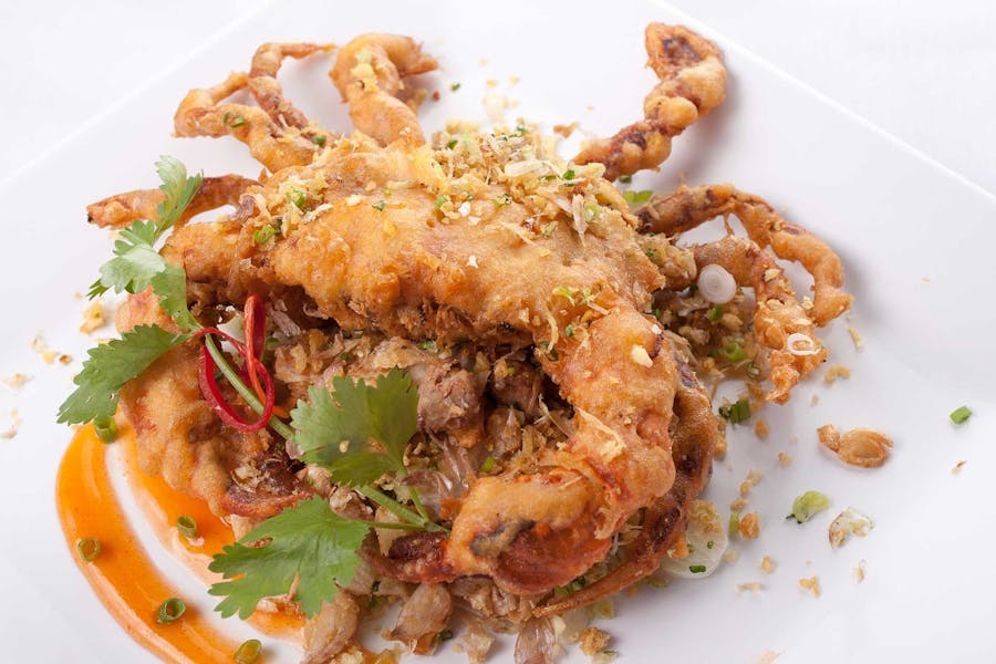 Pan Sauteed Soft Shell Crab (in Season), 2 Pcs. Pescatore