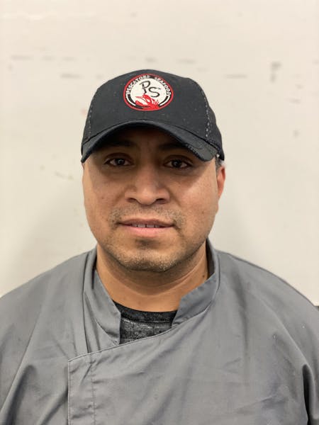 a man wearing a hat