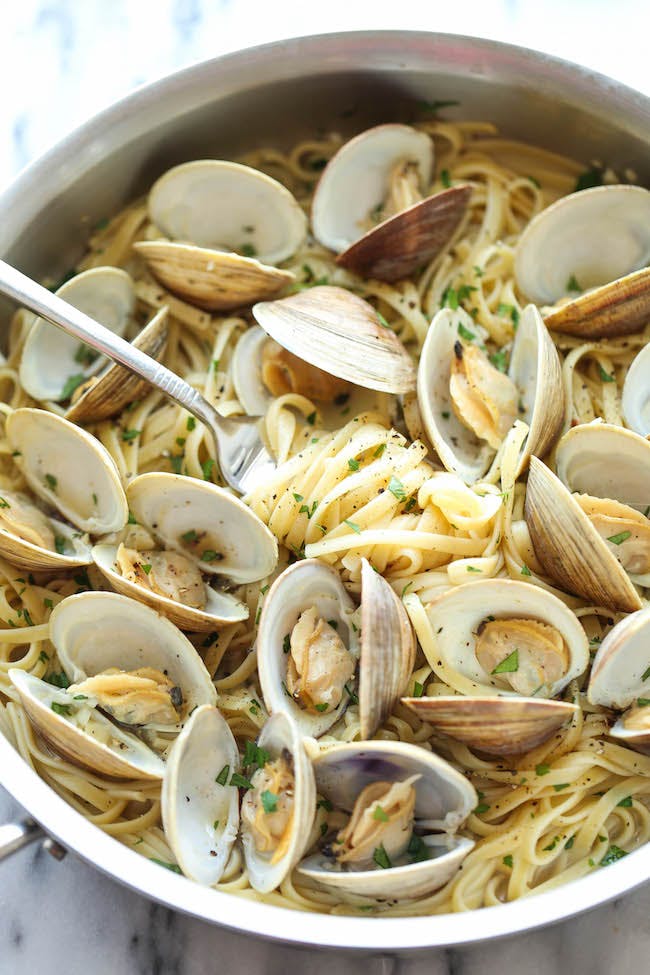 a bowl of food