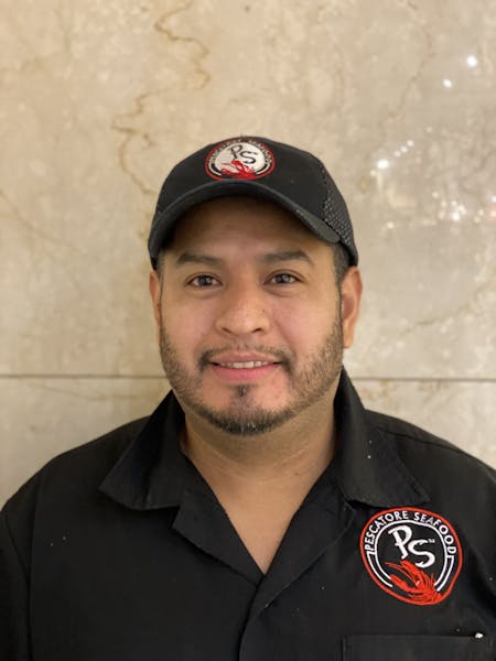 a man wearing a hat