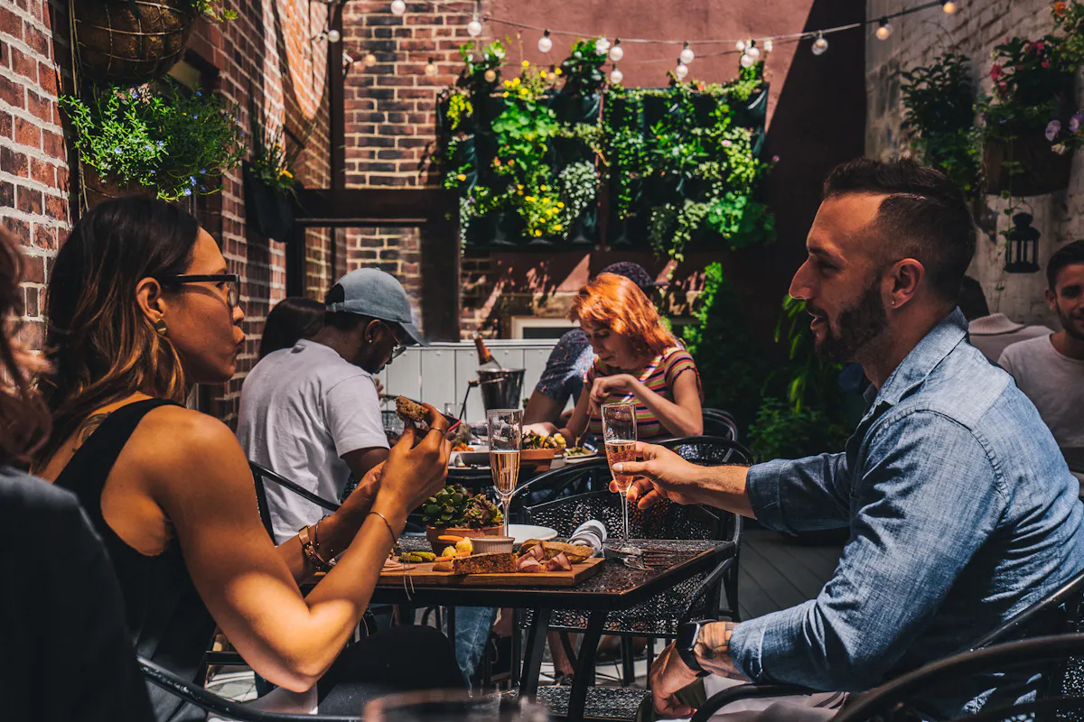 Outdoor dining