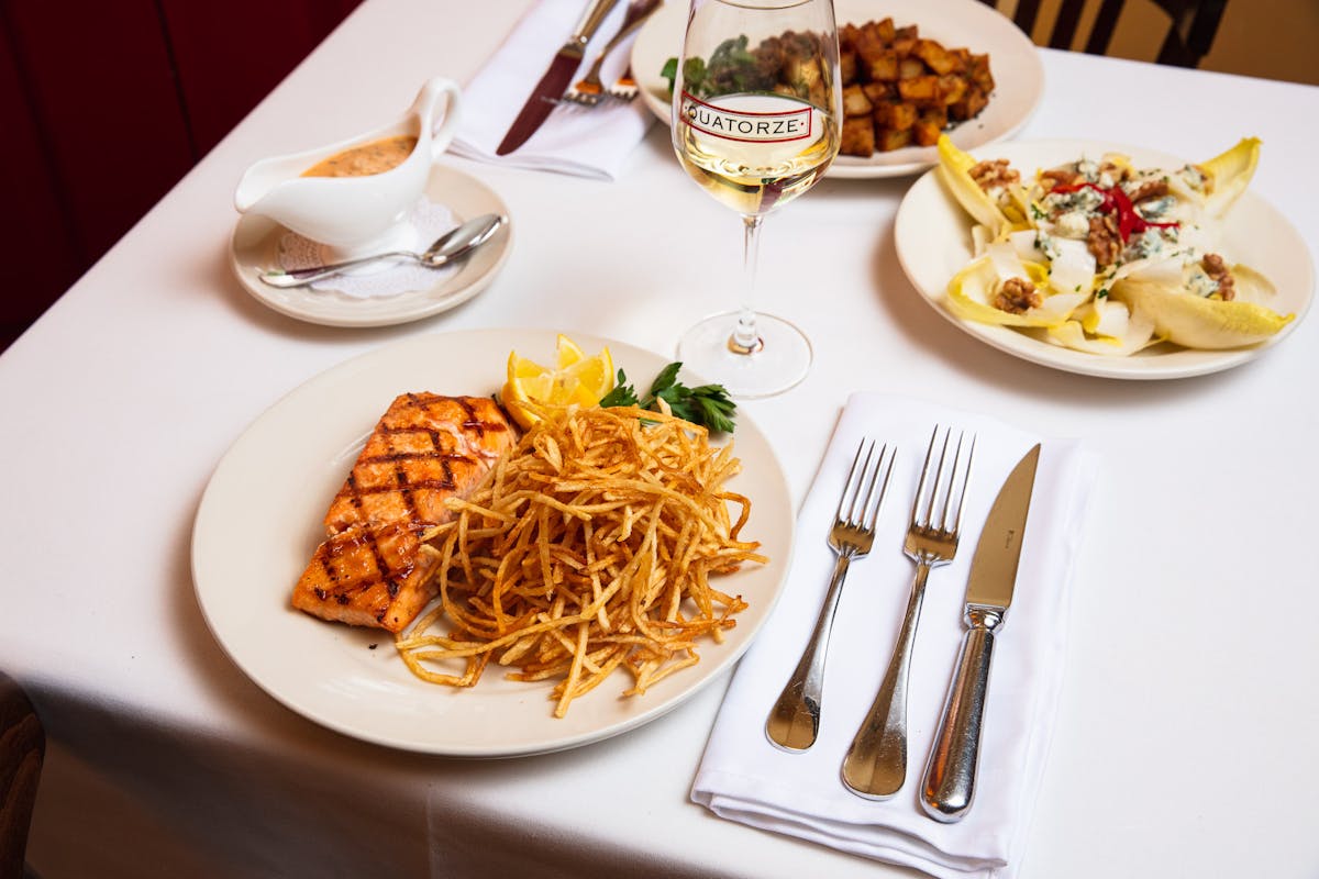 a plate of food