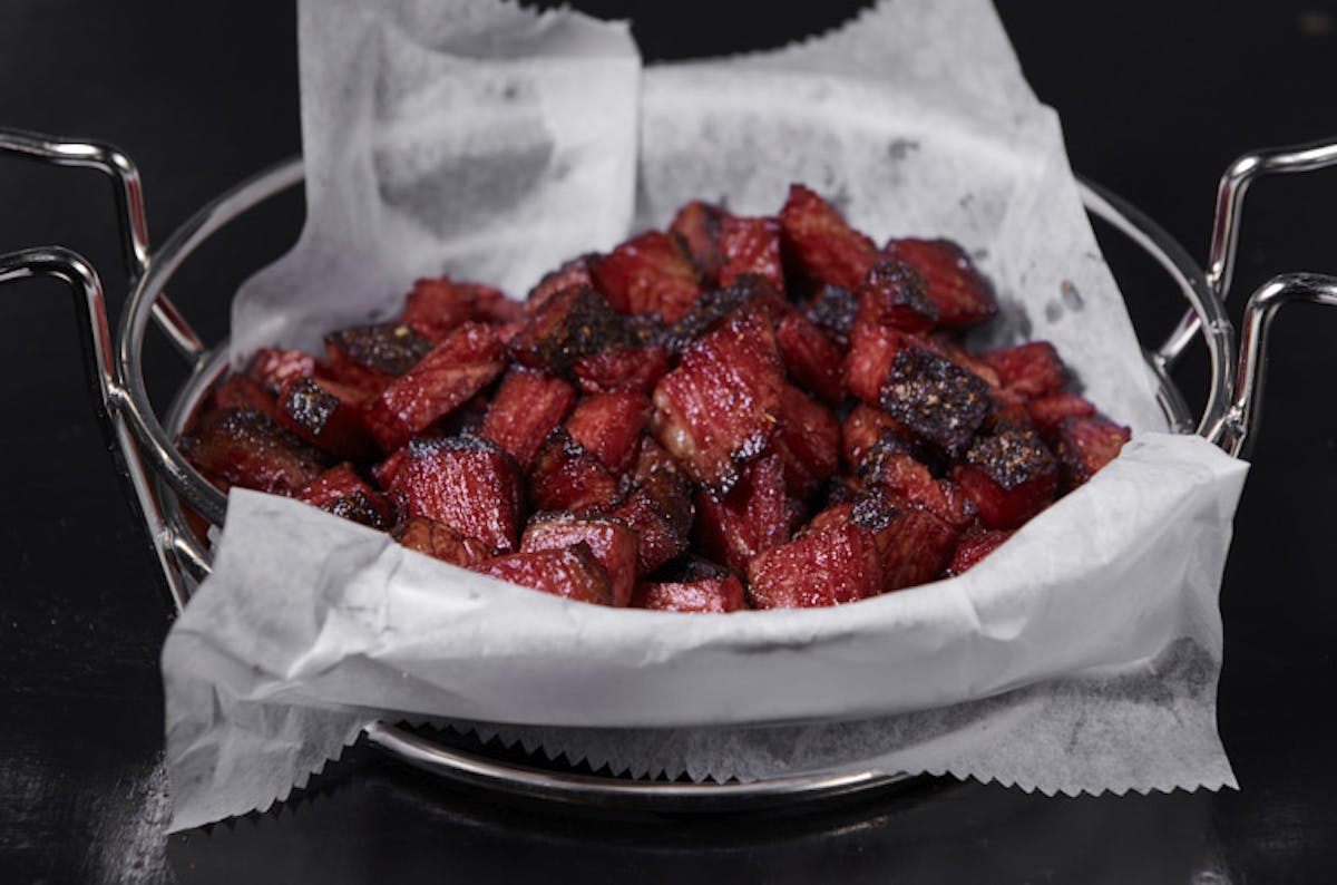 meat on a bowl