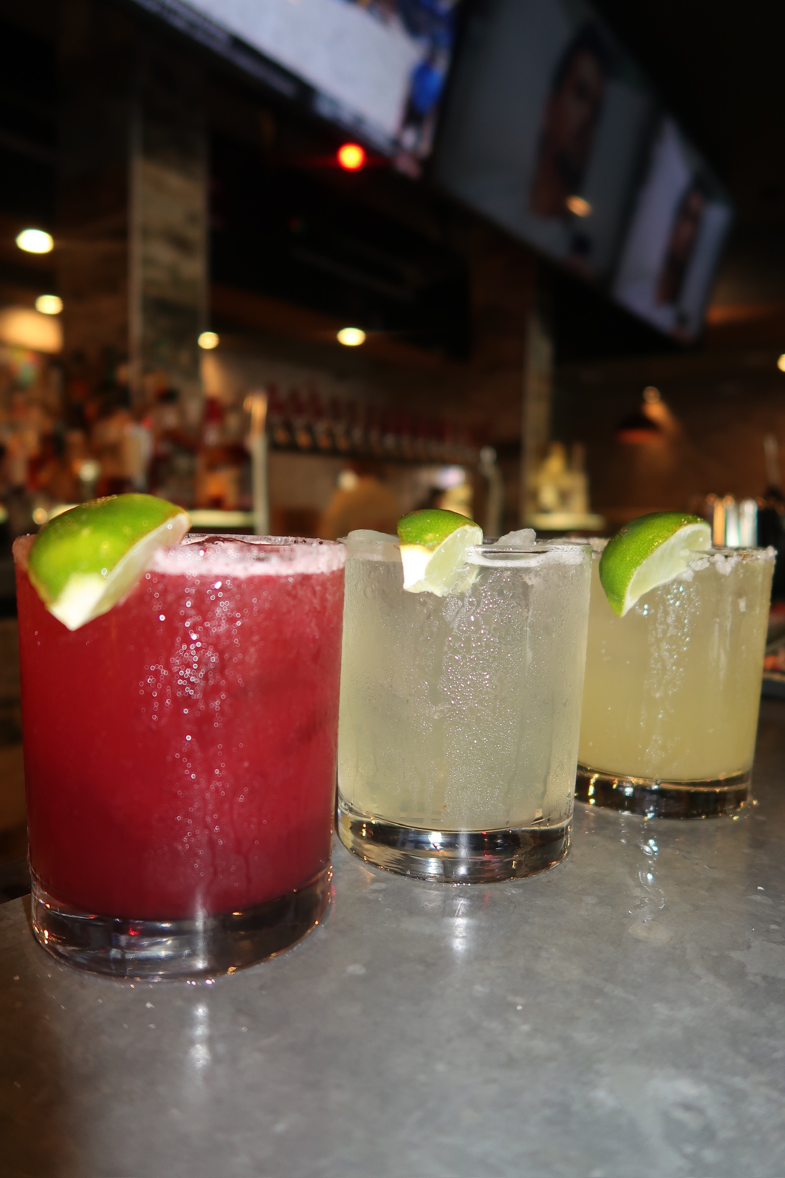 three drinks