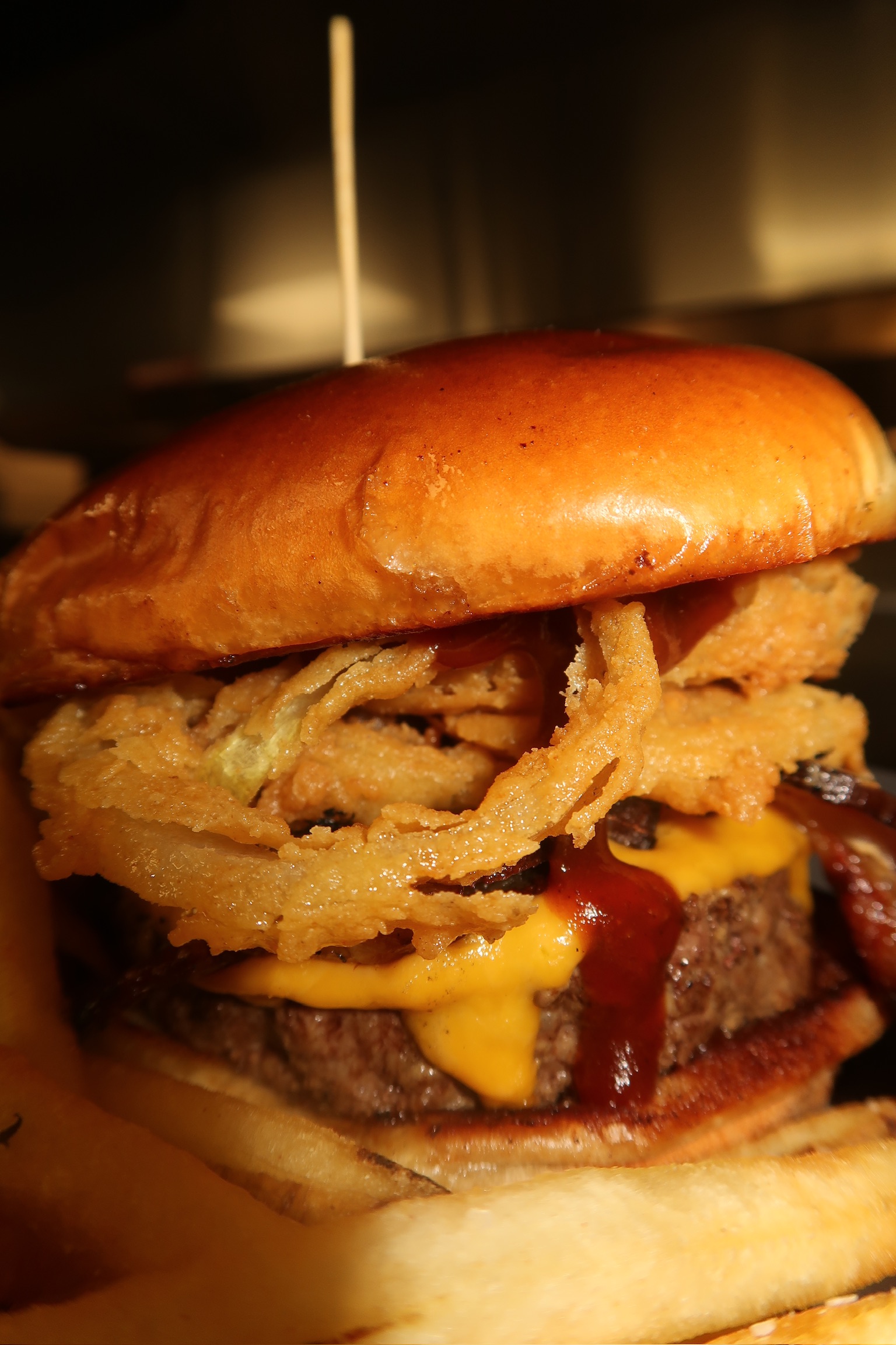 a burger