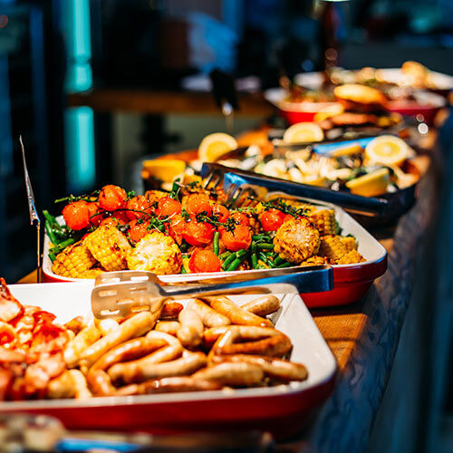 a store filled with lots of different types of food