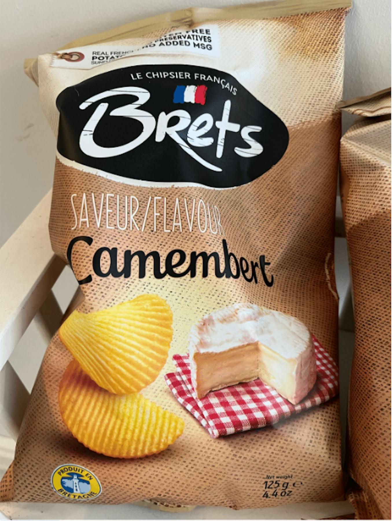 Savourez la Bretagne - Chips Bret's ondulées saveur marine