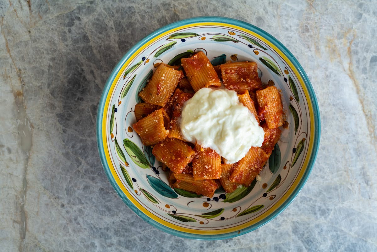 a plate of food