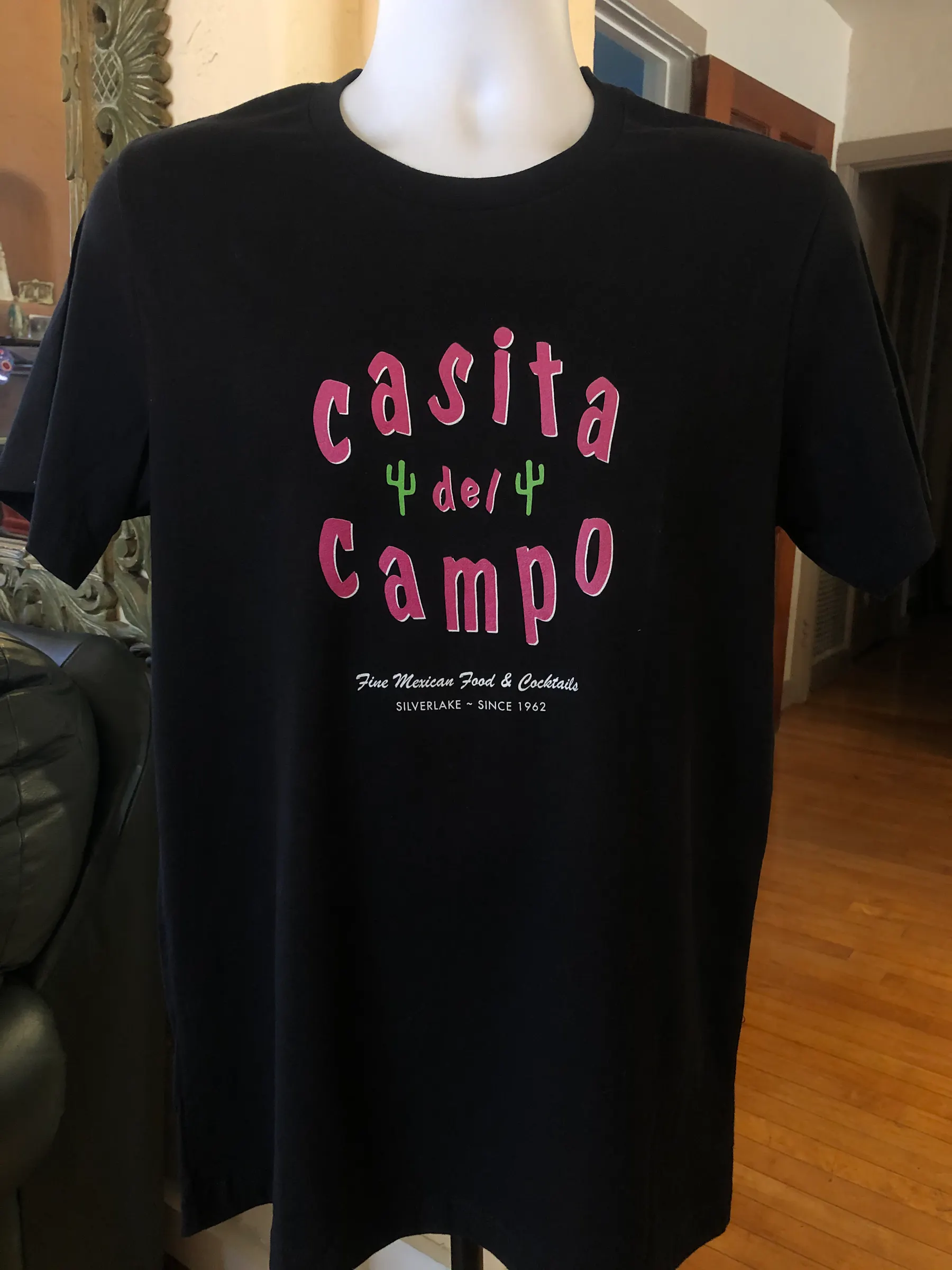 a man wearing a purple shirt