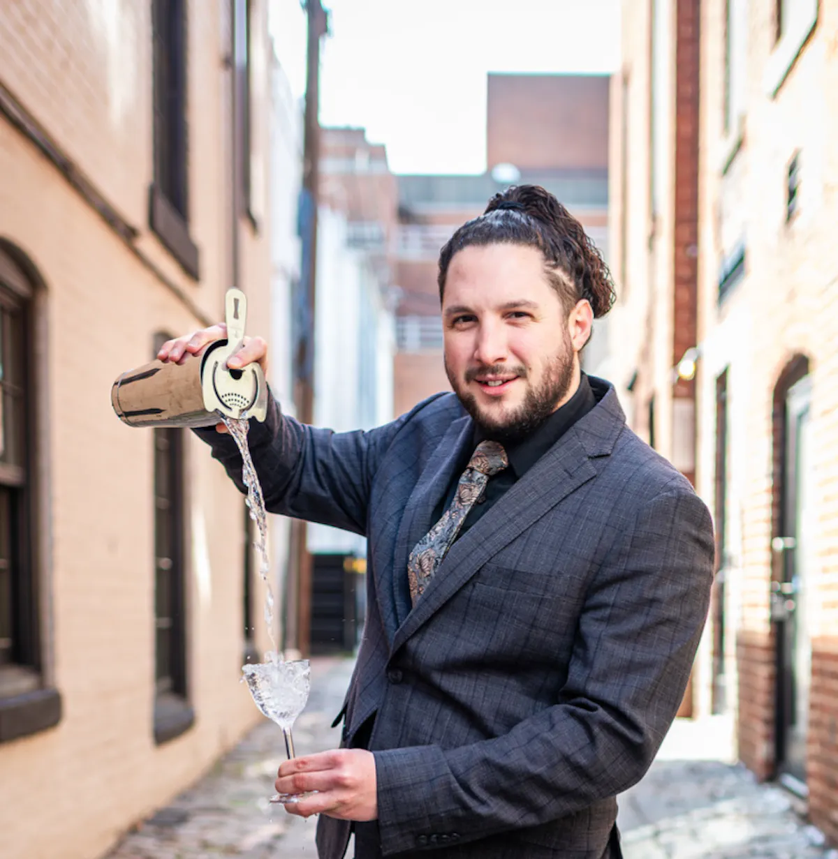 a person posing for a photo