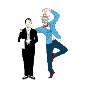 a person in a suit and tie