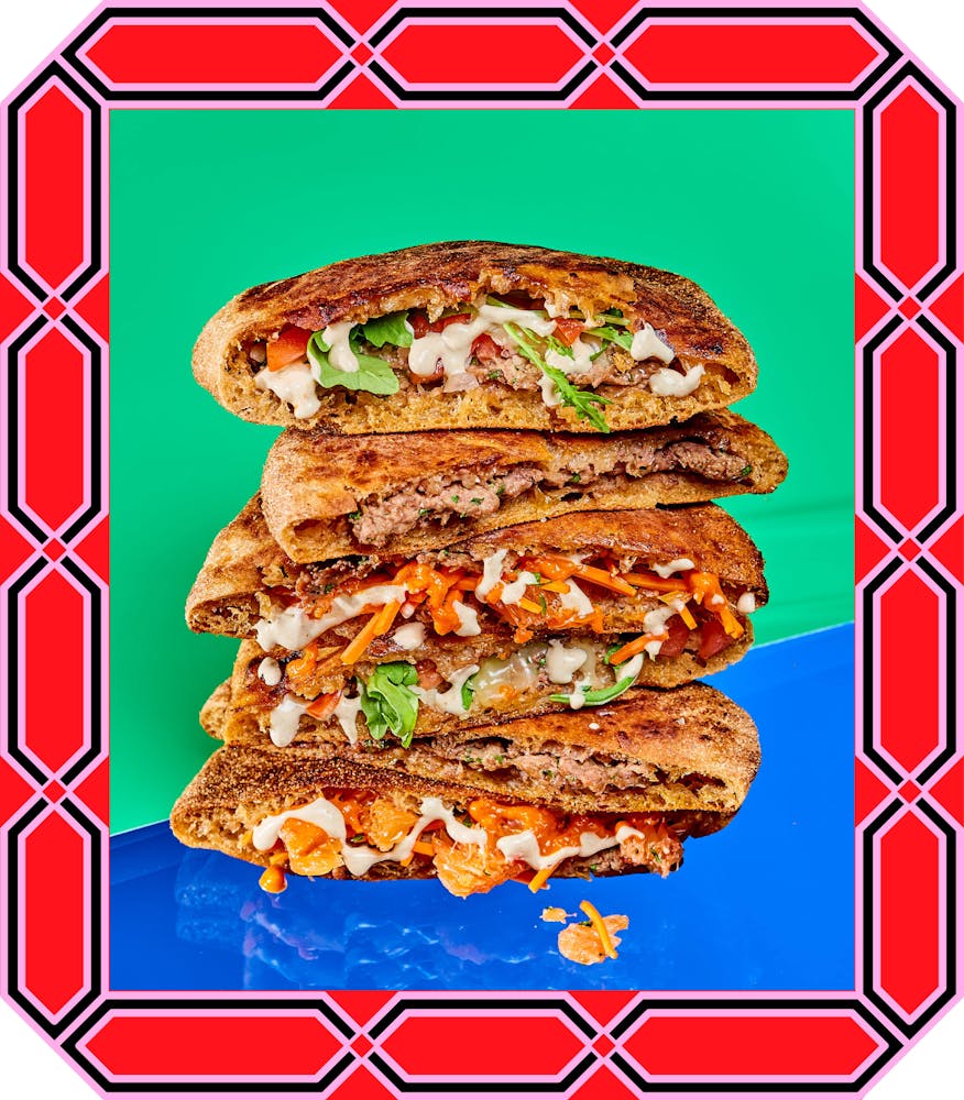 an Egypt sandwich