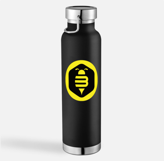 a close up of a bottle