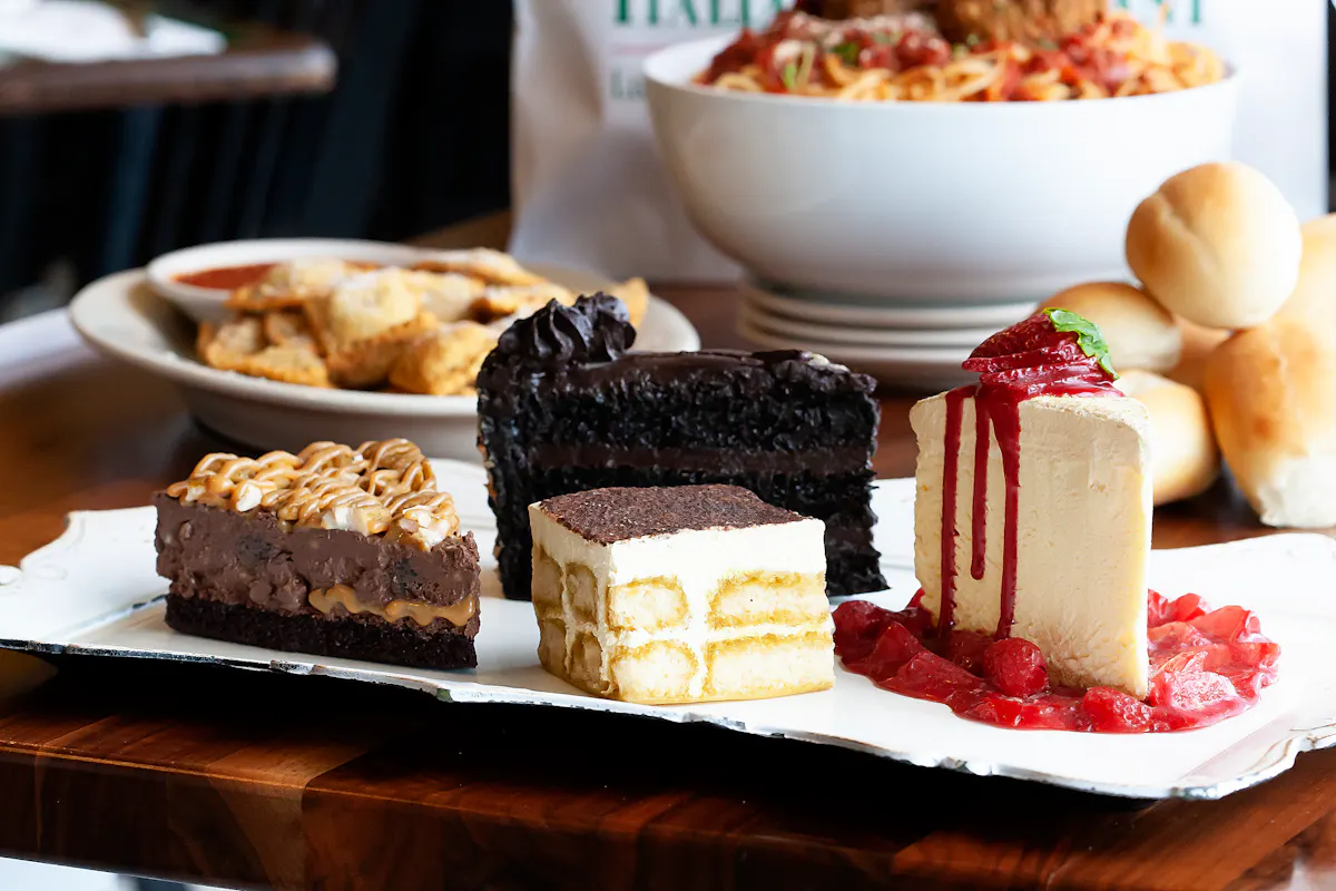 a piece of chocolate cake on a plate