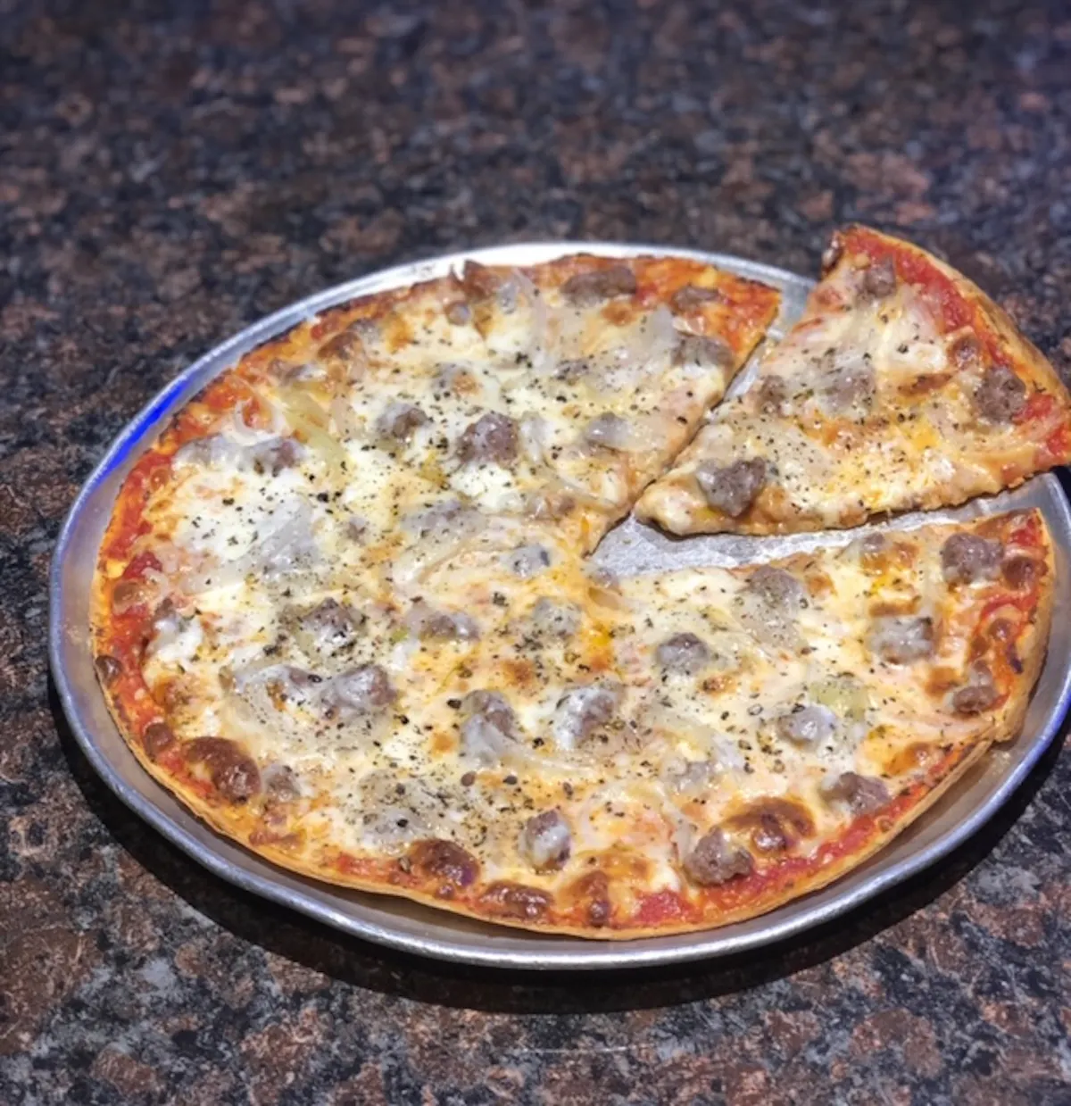a pizza