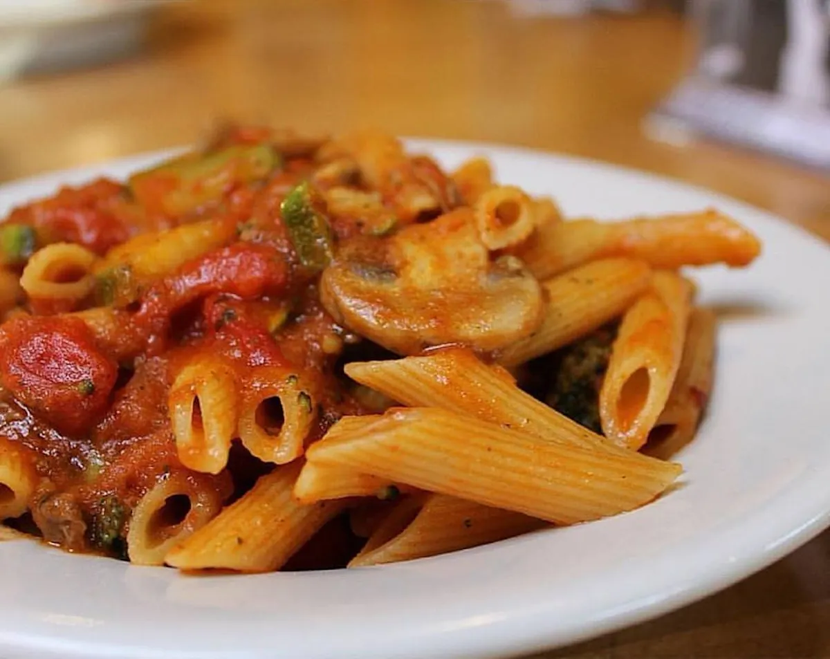 a close up of a plate of food