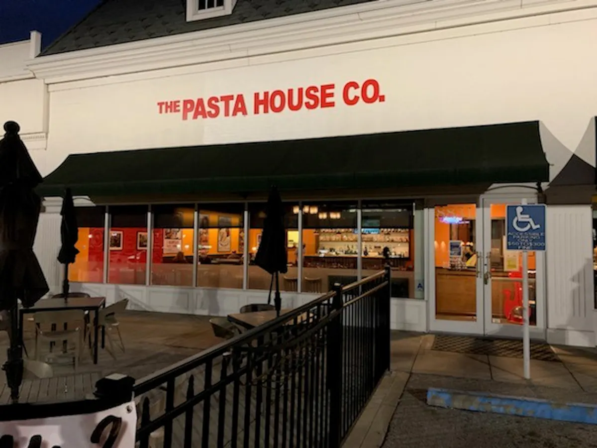 a store front at day