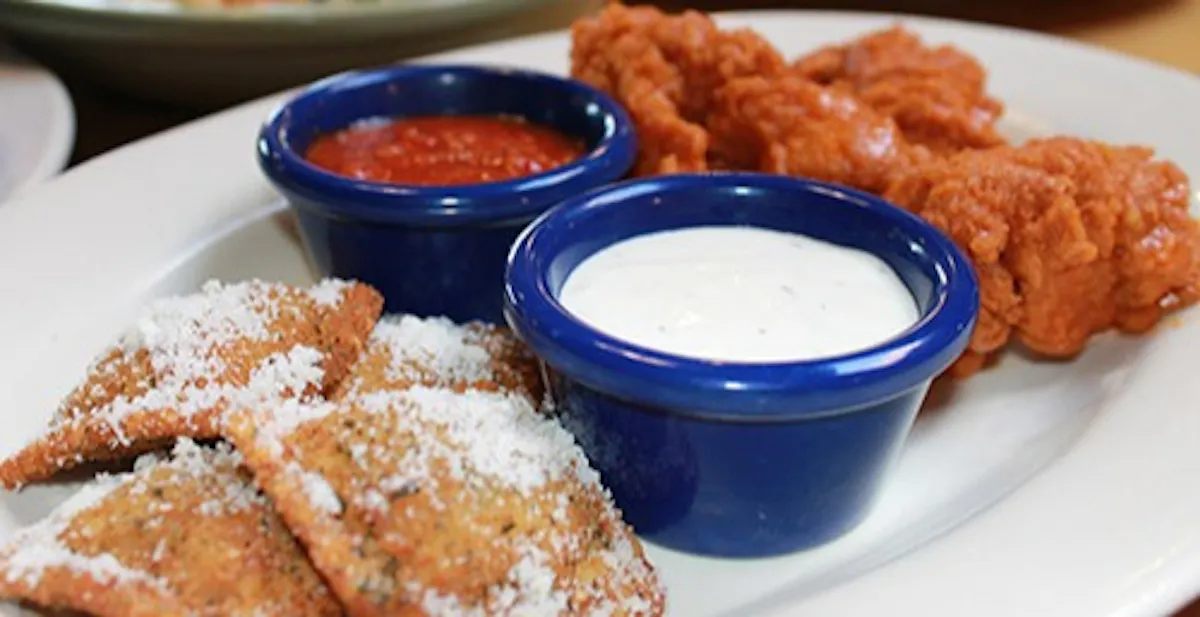a close up of a plate of food