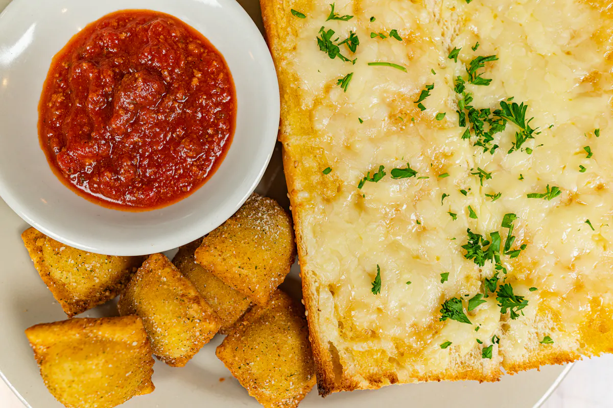 a plate of food
