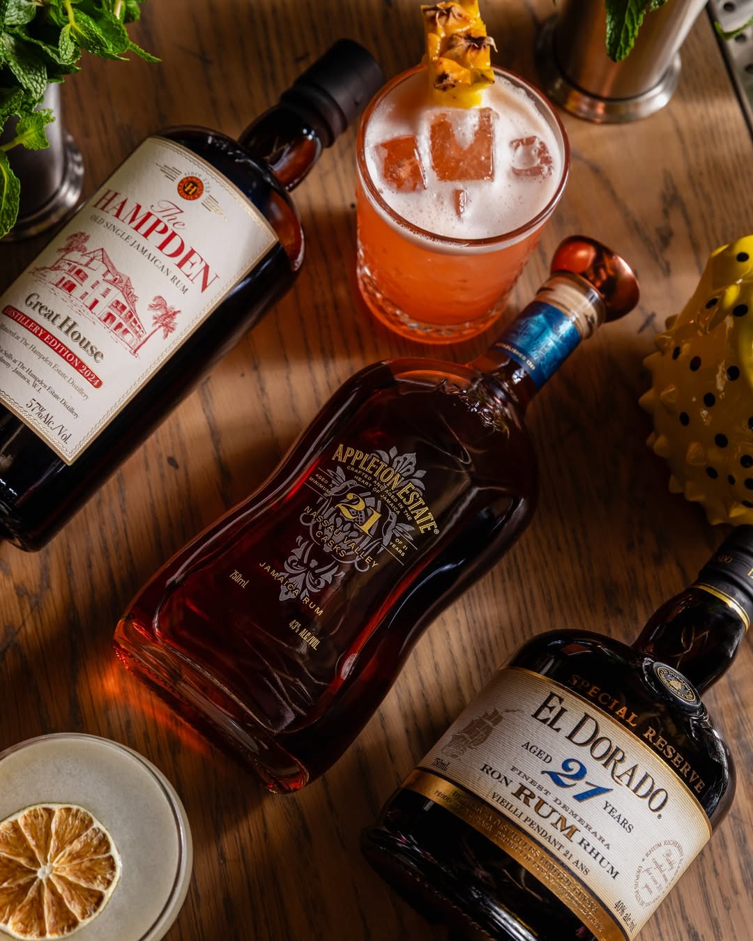 a group of bottles of alcohol on a table
