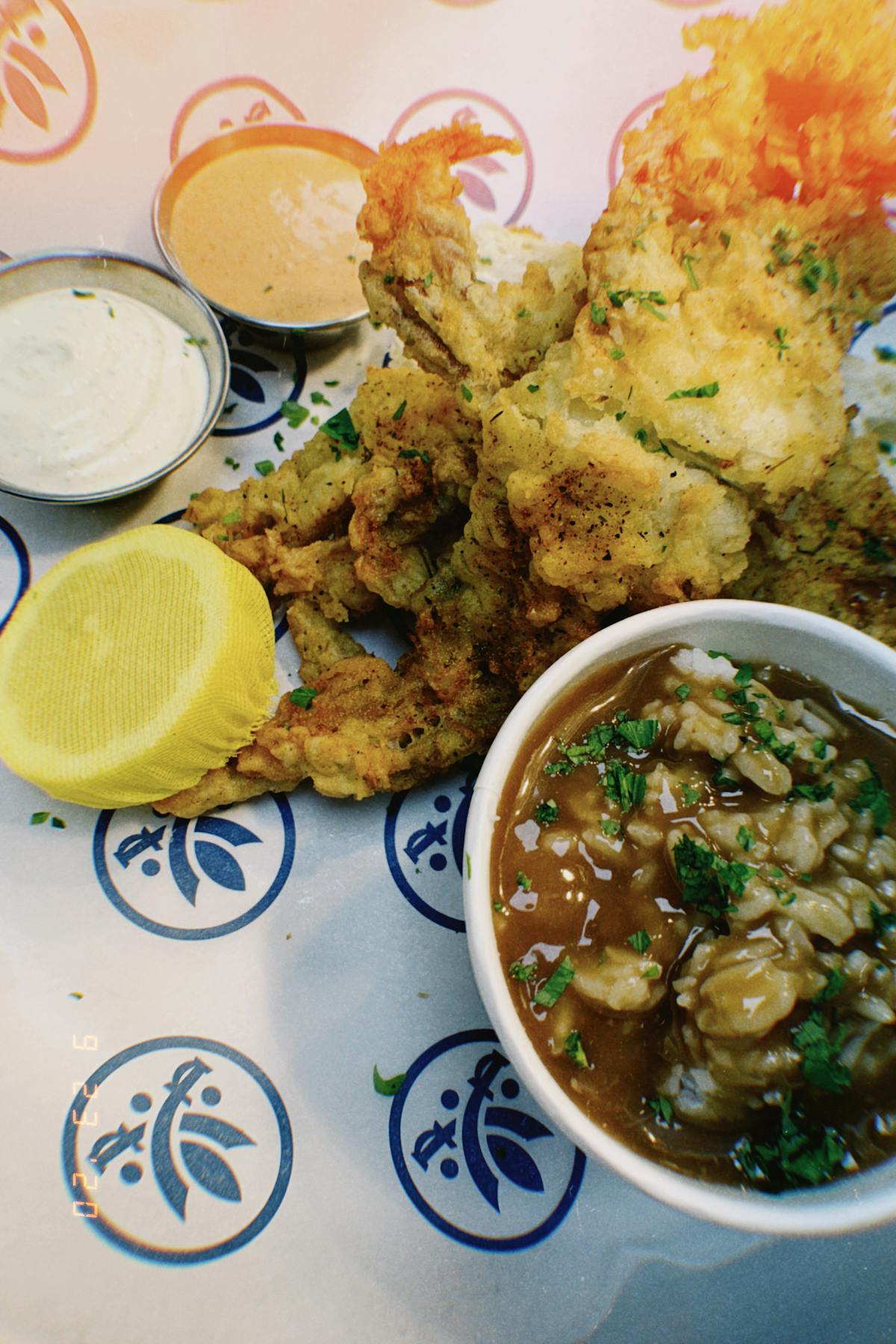 a bowl of food on a plate