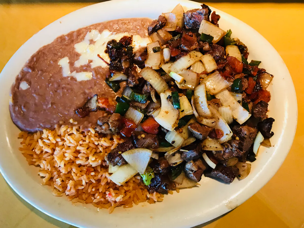 a plate of food