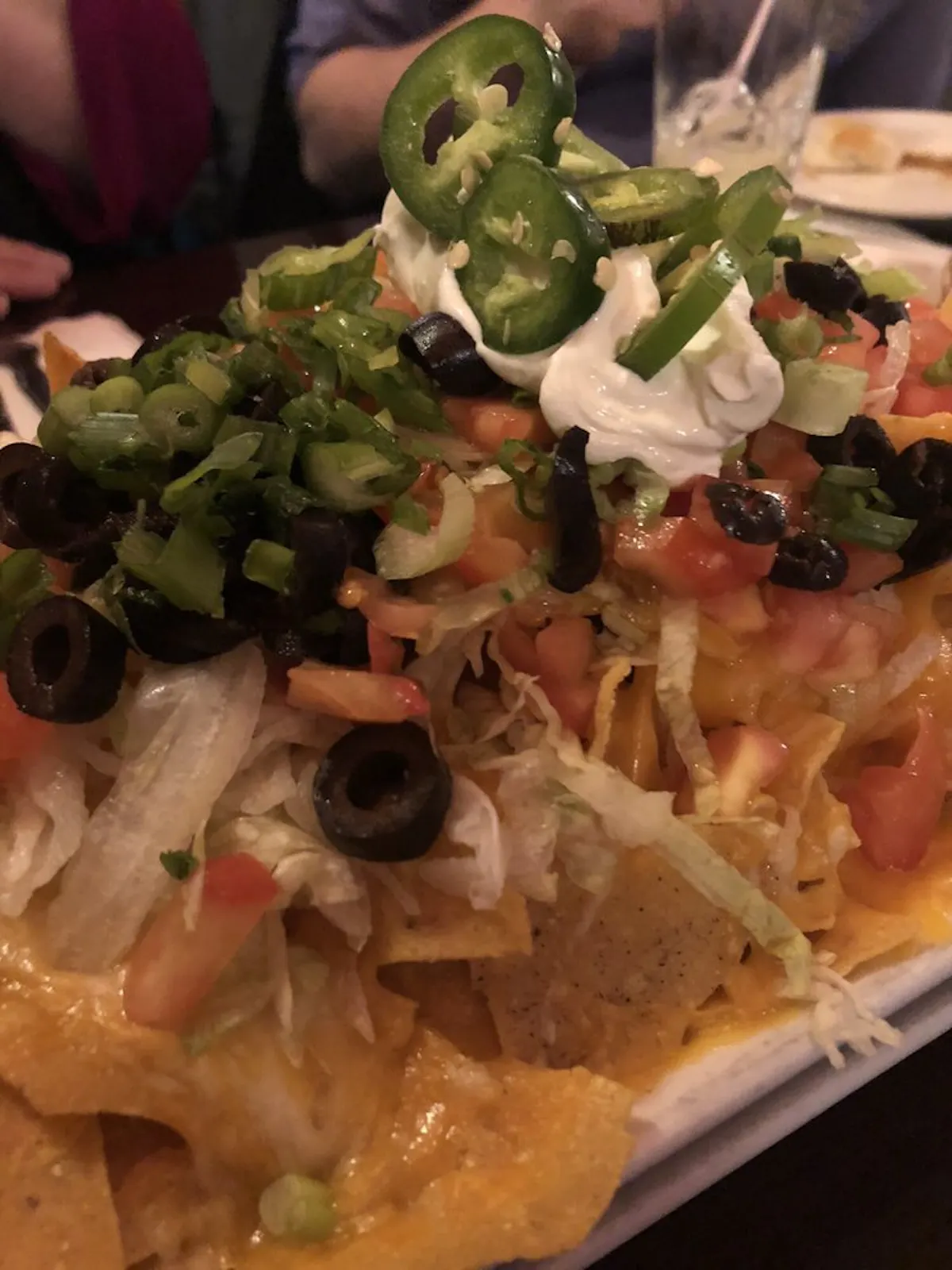 a close up of food
