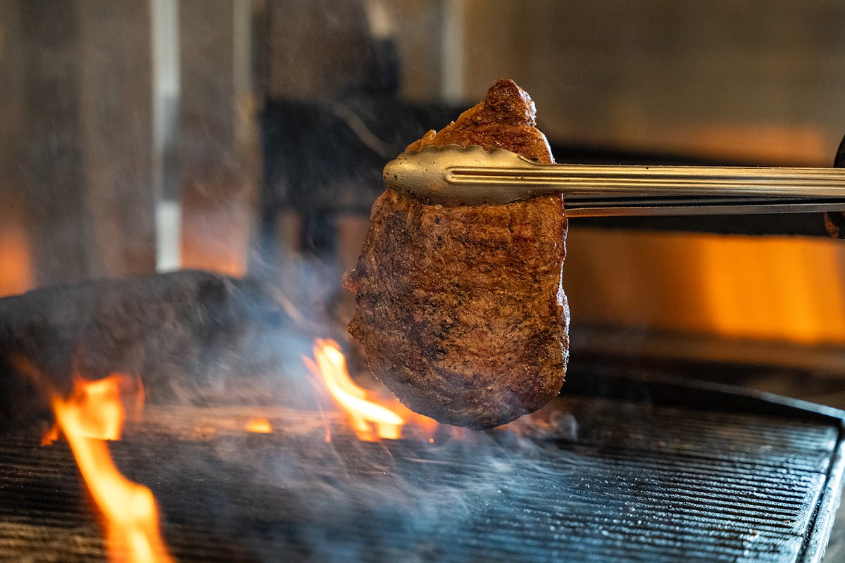 a close up of a fire oven