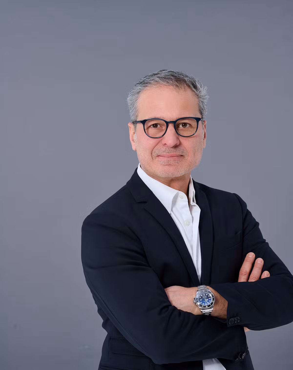 a portrait of Babak Bina