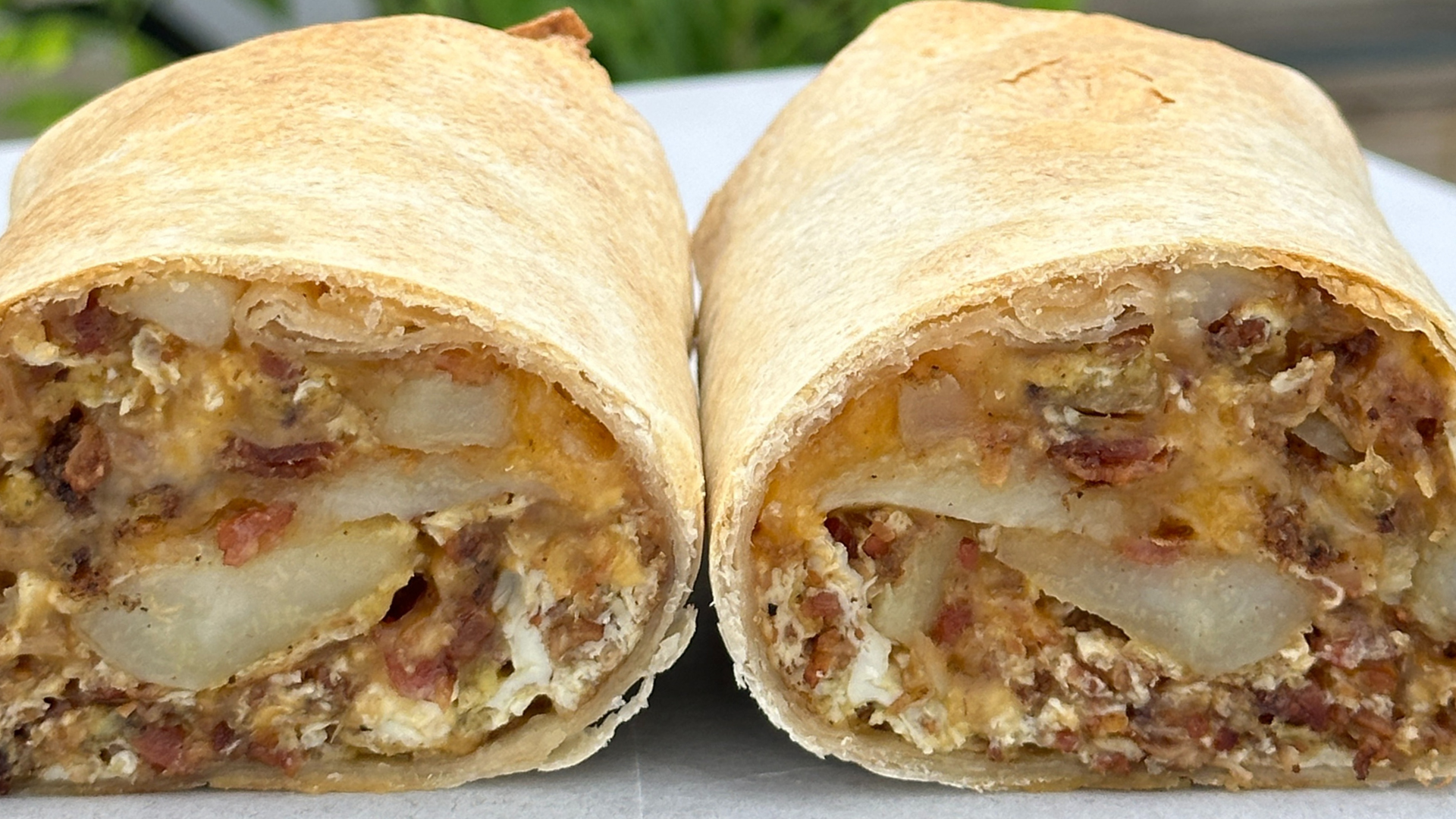 a close up of a sandwich