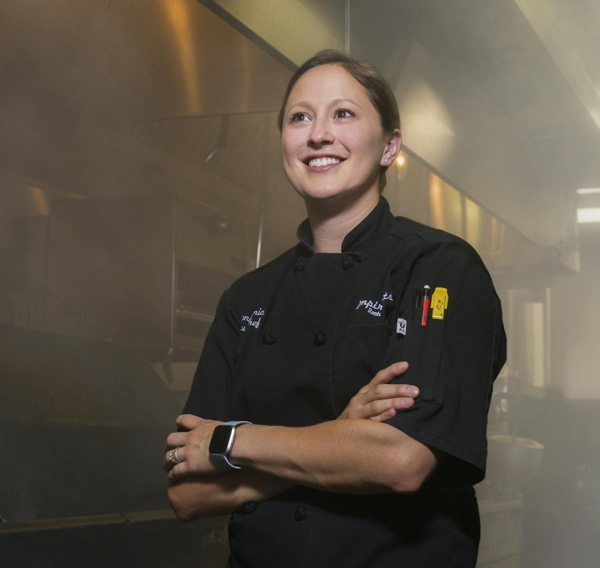 Executive chef Melanie Dunia