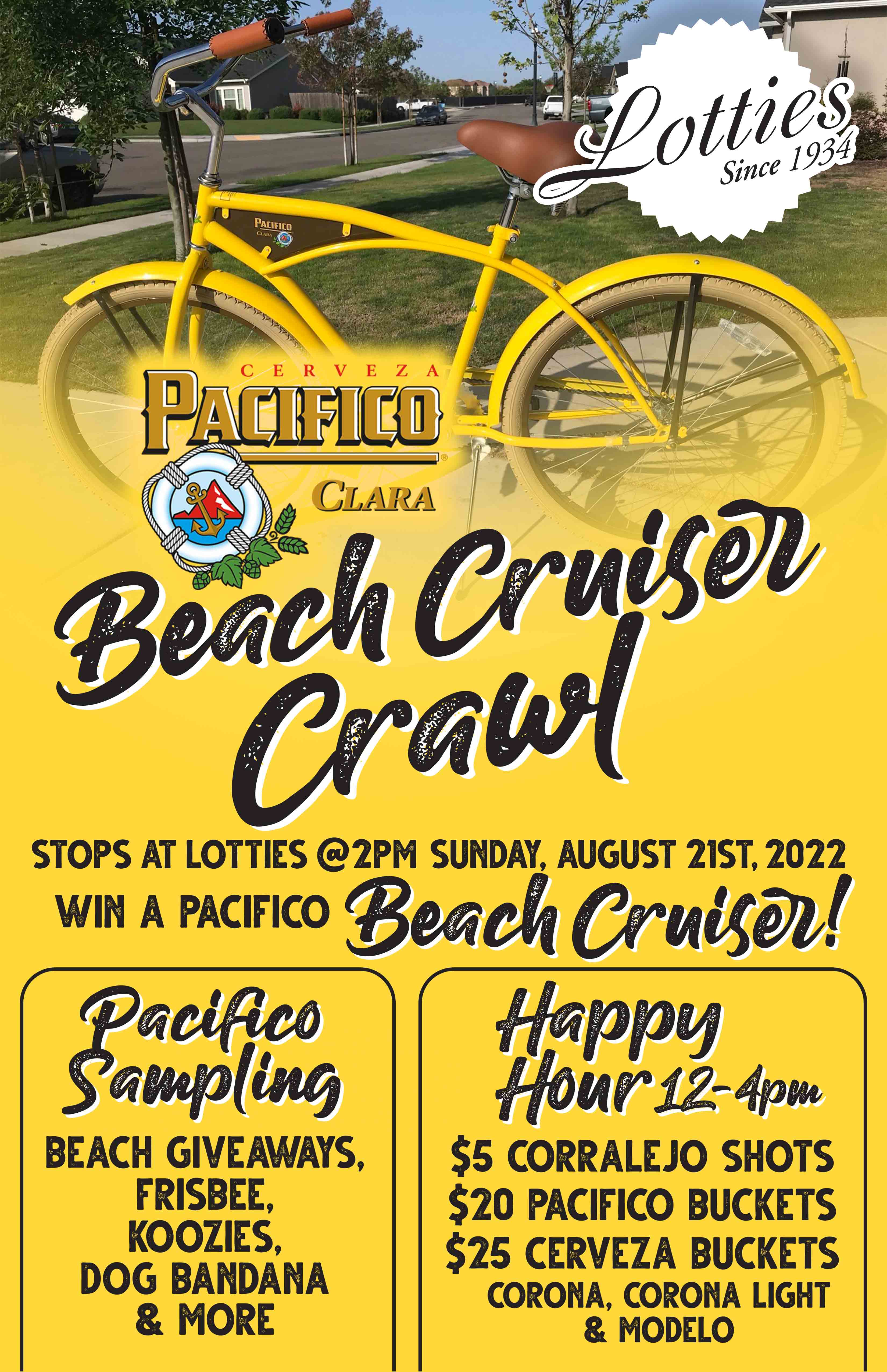 pacifico beach cruiser