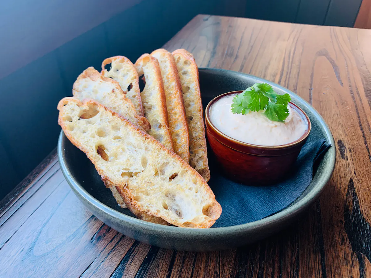 a bowl of food on a plate